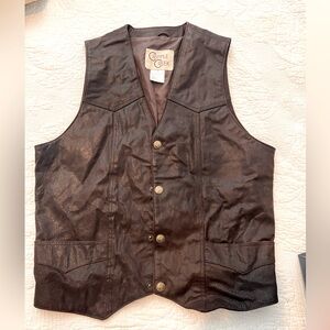Cripple Creek leather vest